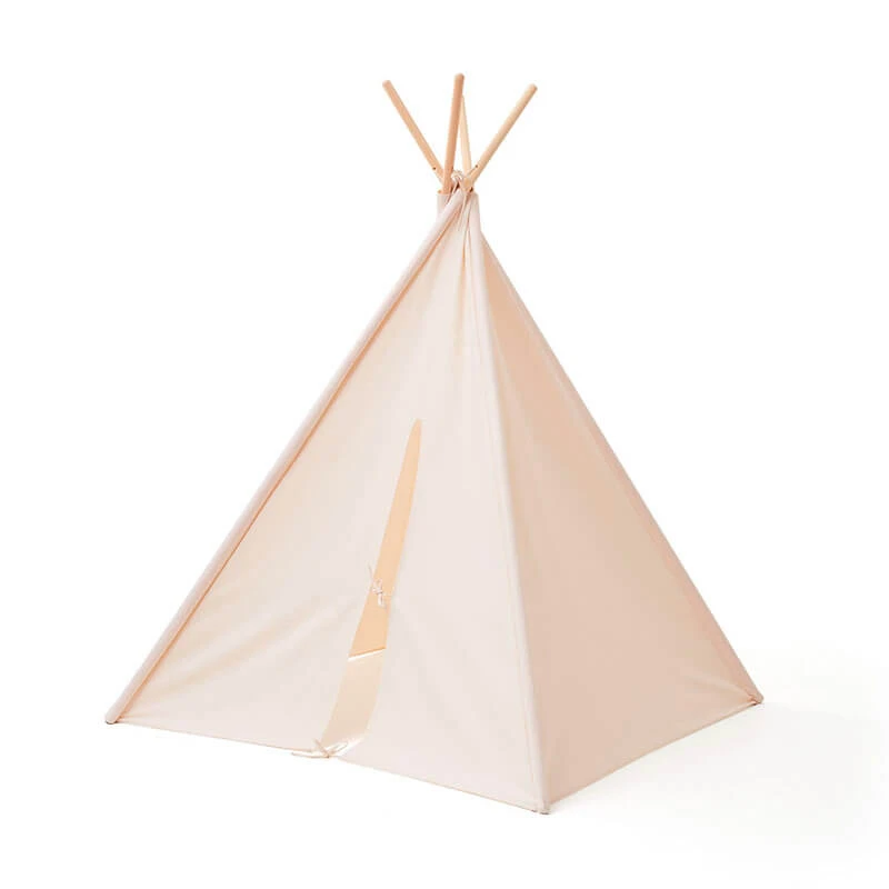 Kid's Concept Tente Tipi Blanc Cassé 1 Kid's Concept Tente Tipi Blanc Cassé