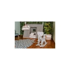 Childhome Toile Pour Lit Tipi 70 X 140 Cm 9 Childhome Toile Pour Lit Tipi 70 X 140 Cm -Produits Pour Bébé toile lit tipi 70 140 gris childome bambinou ambiance 1