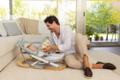 Transat Kalm Avec Arche D'éveil -Produits Pour Bébé transat kalm avec arche eveil botanic jane bambinou lifestyle 2