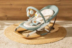 Transat Kalm Avec Arche D'éveil -Produits Pour Bébé transat kalm avec arche eveil botanic jane bambinou lifestyle 3