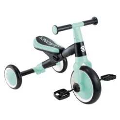 GLOBBER Tricycle Learning Trike 2 In 1 Mint -Produits Pour Bébé tricycle learning trike 2 1 int globber bambinou 3 roues