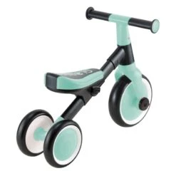 GLOBBER Tricycle Learning Trike 2 In 1 Mint -Produits Pour Bébé tricycle learning trike 2 1 int globber bambinou back