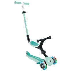 GLOBBER Trottinette évolutive Pliable Go Up Active Plus Lights -Produits Pour Bébé trotinette evolutive plpaible go up active plus lights mint globber bambinou produit