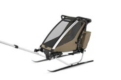XC Ski Kit Pour Chariot Thule -Produits Pour Bébé xc ski kit chariot thule bambinou single beige zoom